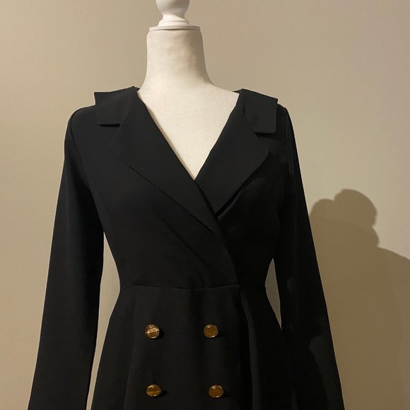 Pinkyotto Double-Breasted Blazer Dress - Picture 3 of 8